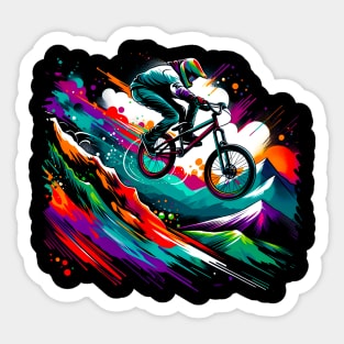 BMX Freestyle Bike Lover Sticker